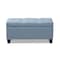 Baxton Studio Michaela Modern Light Blue Upholstered Storage Ottoman 146-8349 - alternate 5